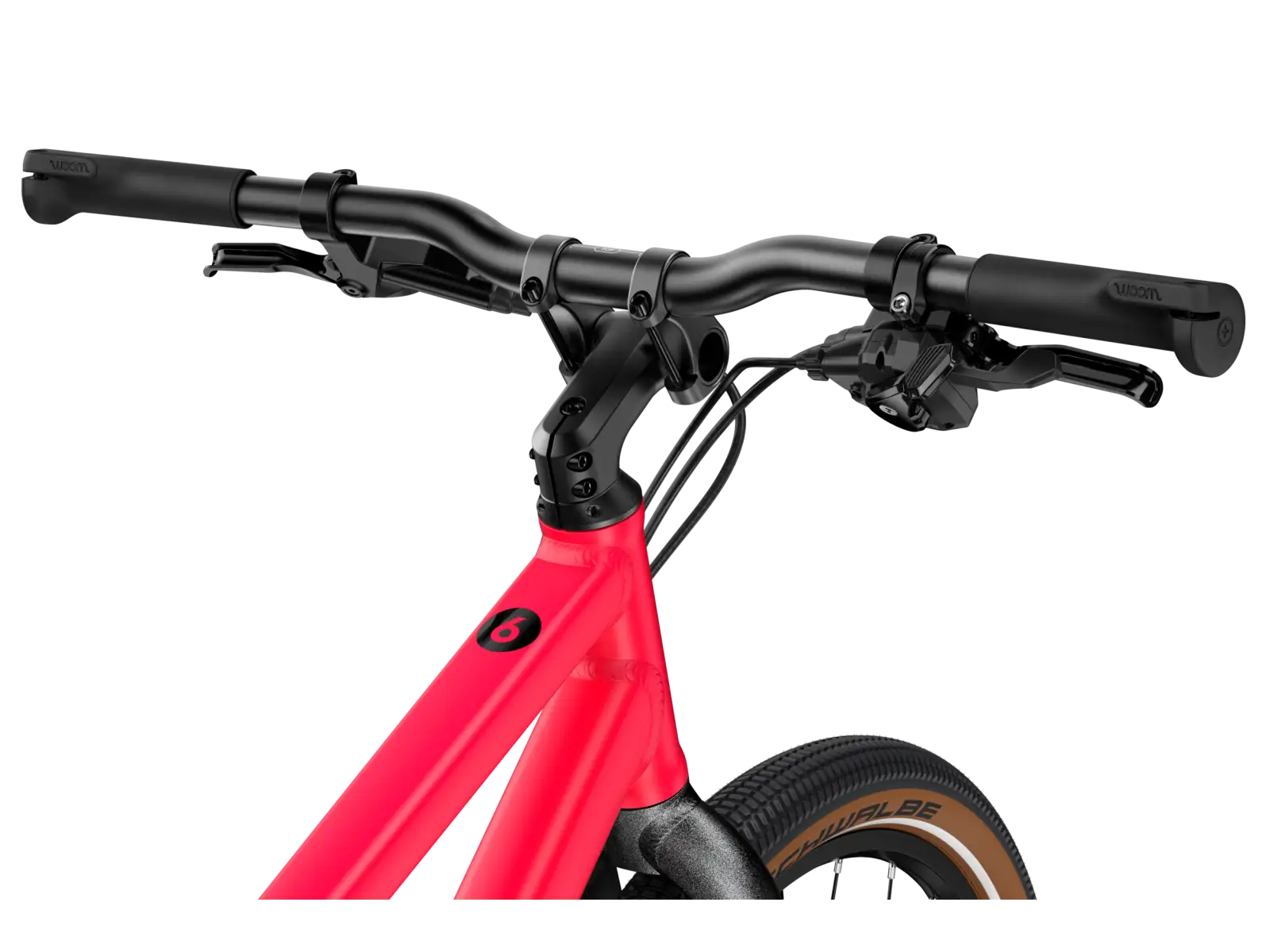 Woom 6 EXPLORE Kinderfahrrad neon pink