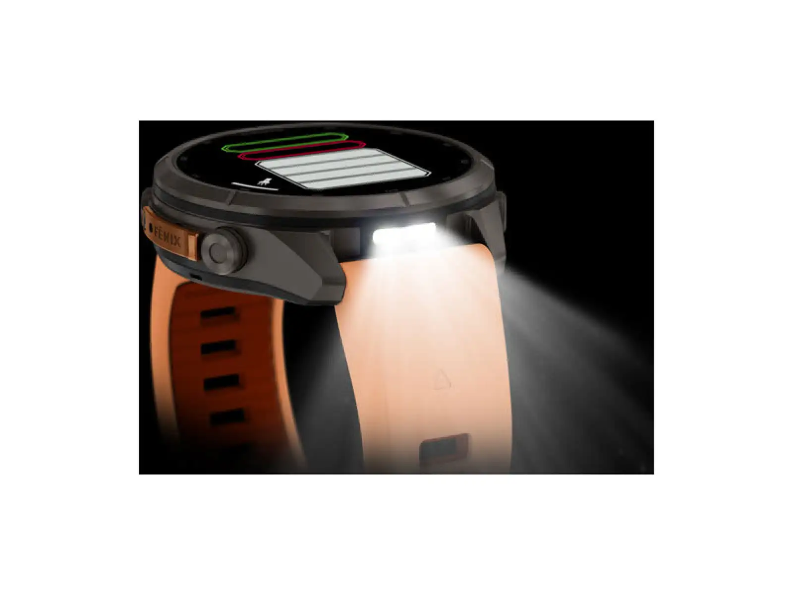 Garmin Fénix 9 Pro inReach 43 mm Smartwatch Carbon gray DLC Titanium Black/Pebble gray