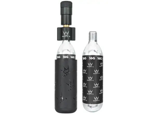 Peatys Holeshot CO2 Set 16 g Schwarz