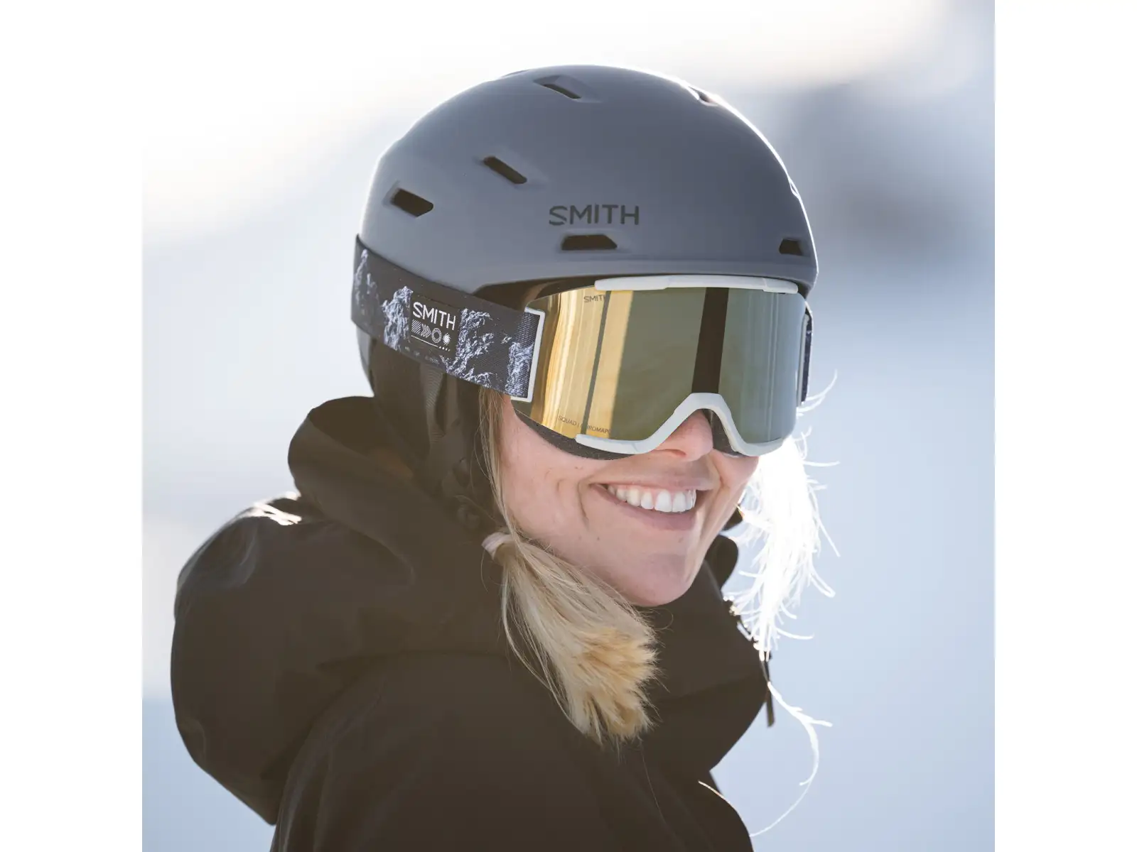 Smith Descend MIPS Skihelm Matte Slate / Black