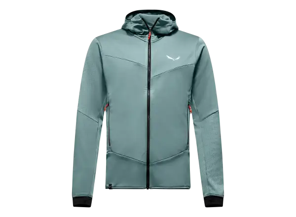 Salewa Sella Crevasse Hooded Herren Sweatshirt Willow