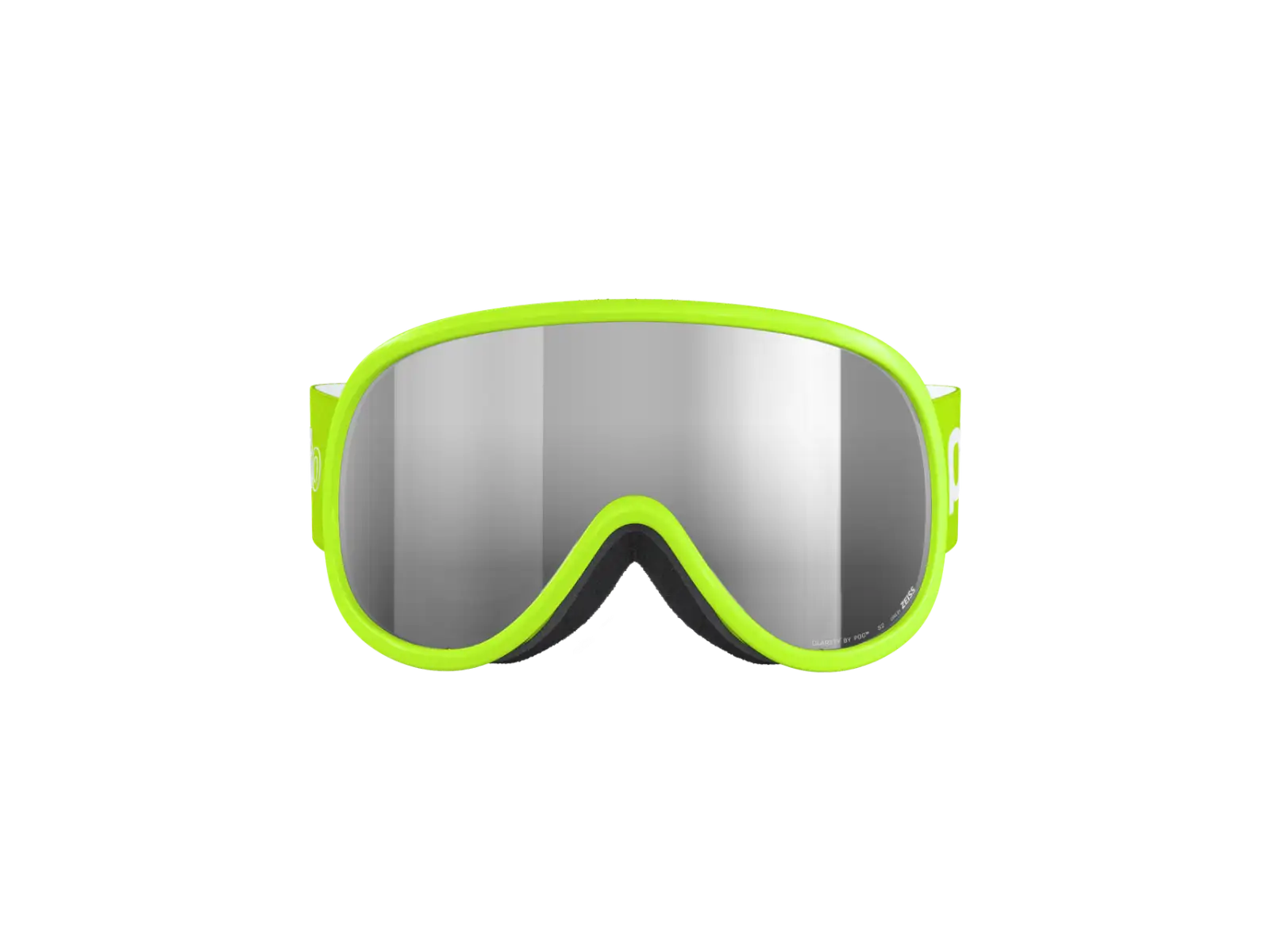 POC POCito Retina Kinder-Skibrille Fluorescent Yellow/Green/Partly Sunny Silver
