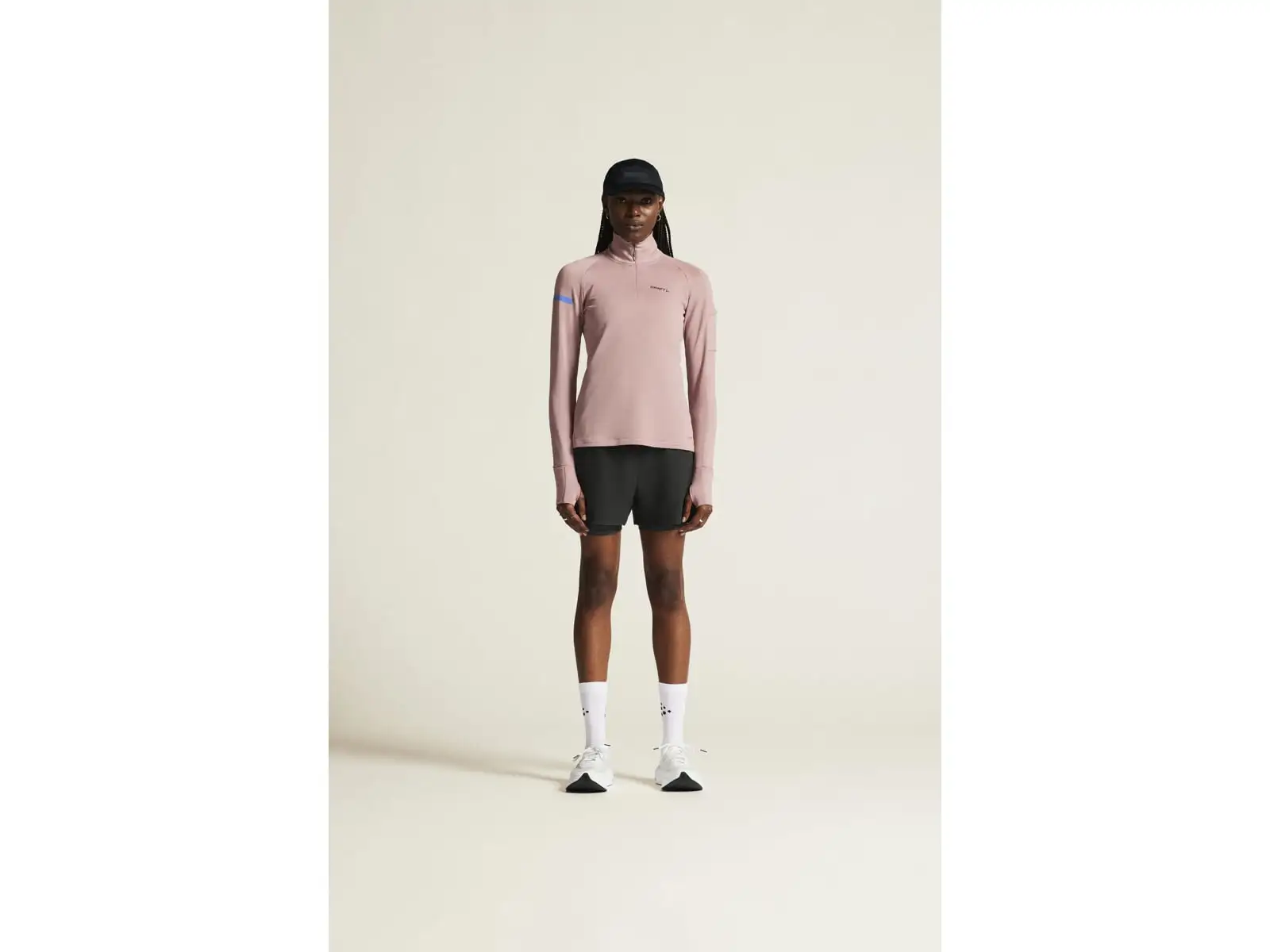 Craft ADV SubZ Damen-Laufshirt Langarm Pink