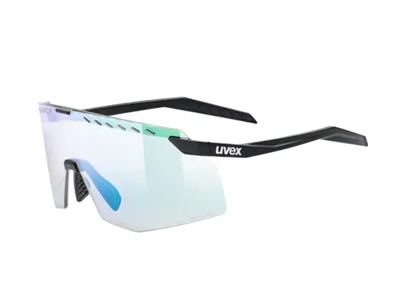 Uvex Pace Stage Variomatic Brille Black Matt/Mirror Green