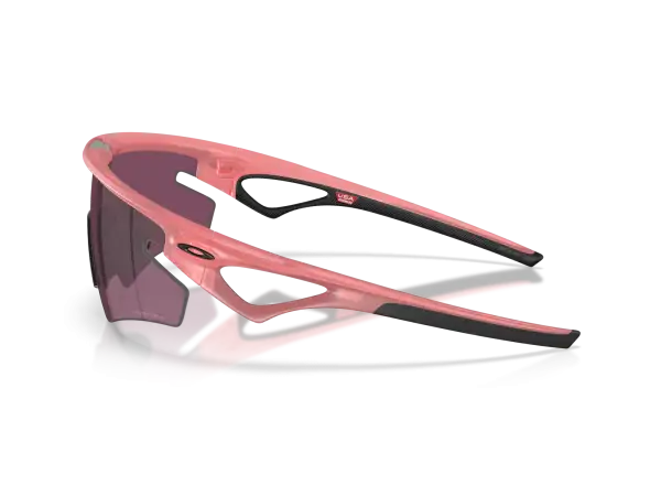 Oakley Sphaera Slash Sportbrille Matte Transparent Paloma/Prizm Road Black