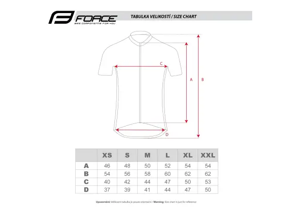 Force Gem Kurzarmtrikot blau
