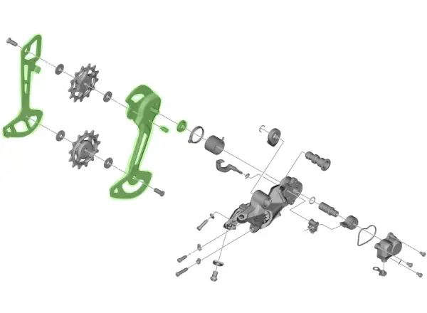 Shimano RD-M8120 SGS Innenführung
