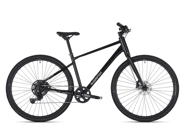 Superior Blox 6.4 Stadtfahrrad mattschwarz