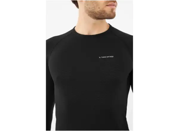 Viking Easy Dry Langarmshirt Schwarz