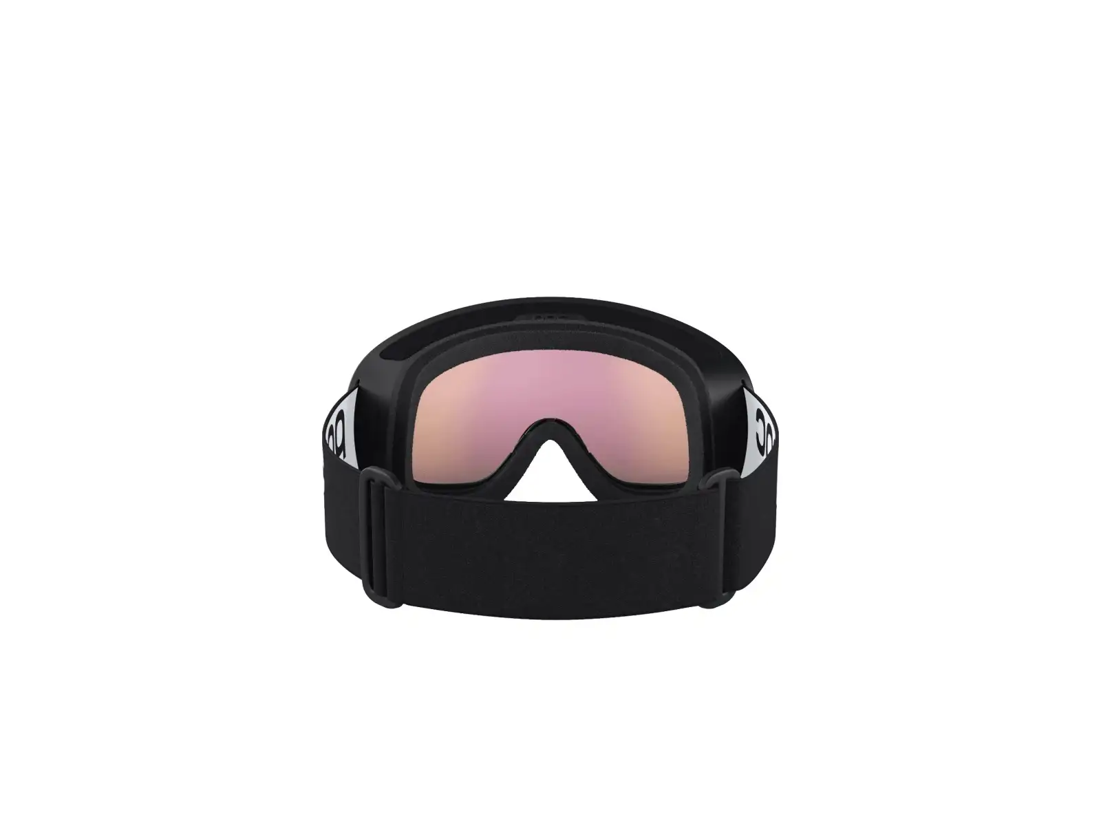 POC Fovea Mid WF Skibrille Uranium Black/Partly Sunny Orange