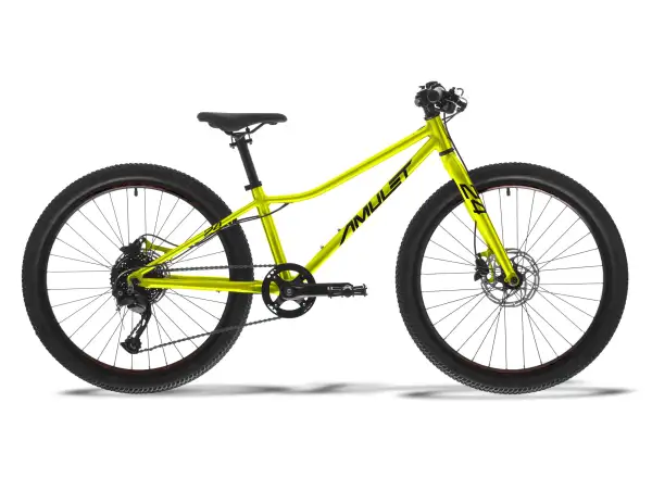 AMULET 24 Youngster disc Kinderfahrrad yellow pearl/black