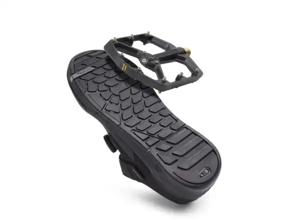 Crankbrothers Stamp Speedlace Herrenschuhe Grau/Rot.