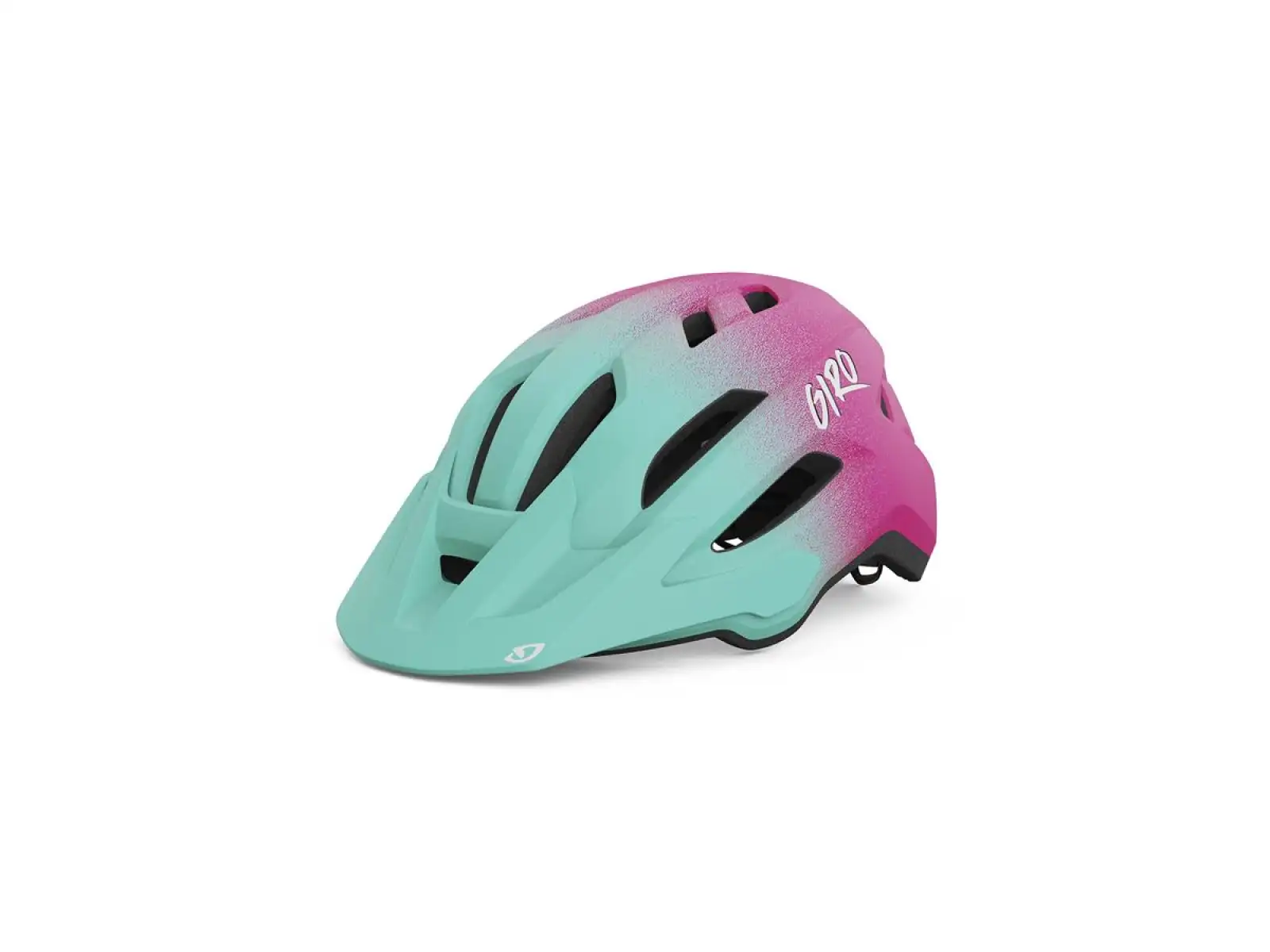 Giro Fixture II Youth Kinderhelm Mat Teal Fade