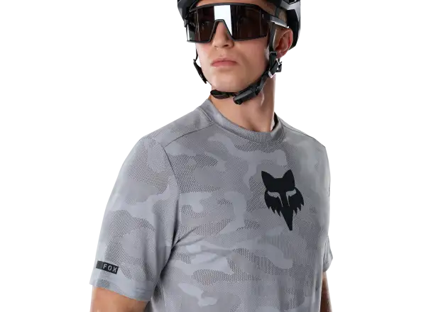 Fox Ranger TruDri Herrentrikot Kurzarm Pewter