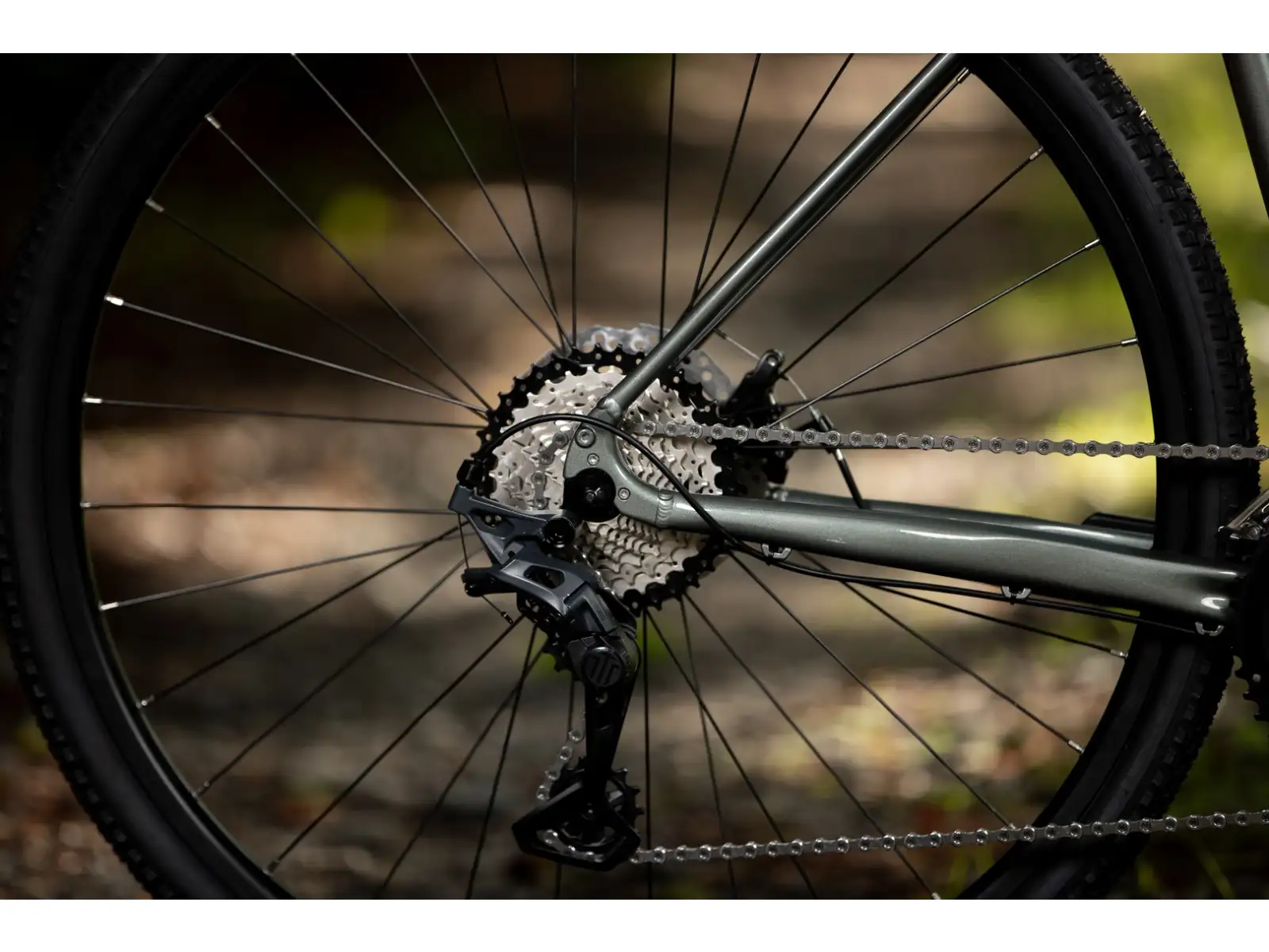 Rock Machine Lukk 40 Gravelbike – Gloss Granite Green