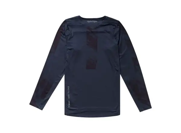 Troy Lee Designs Skyline Chill Herren Langarmtrikot Rockslide Obsidian