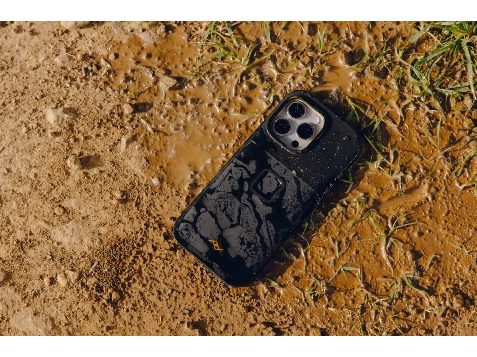 Peak Design G.N.A.R. Case für iPhone 16 Pro Black
