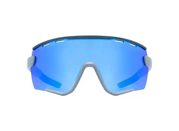 Sportbrille Uvex Sportstyle 236 Rhino Deep Space Mat/Spiegelblau
