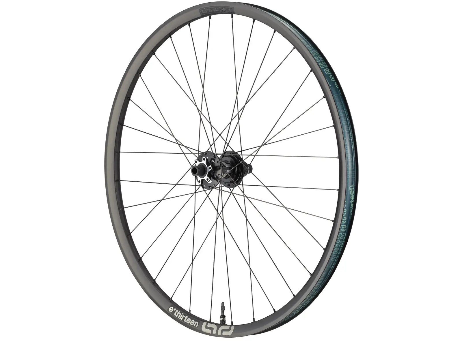 E-13 Sylvan Race Carbon E-Spec Boost 27,5" Hinterrad mit XD Nabe Schwarz.