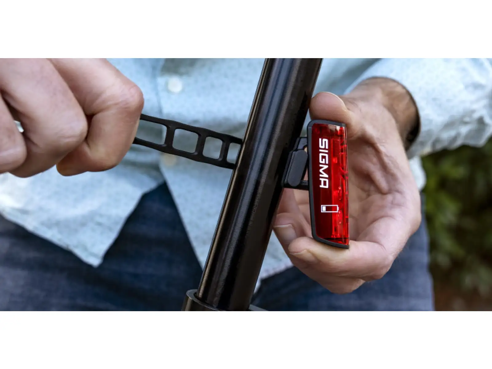 Sigma Sport Buster 400 + Blaze Flash Beleuchtungsset vorne und hinten