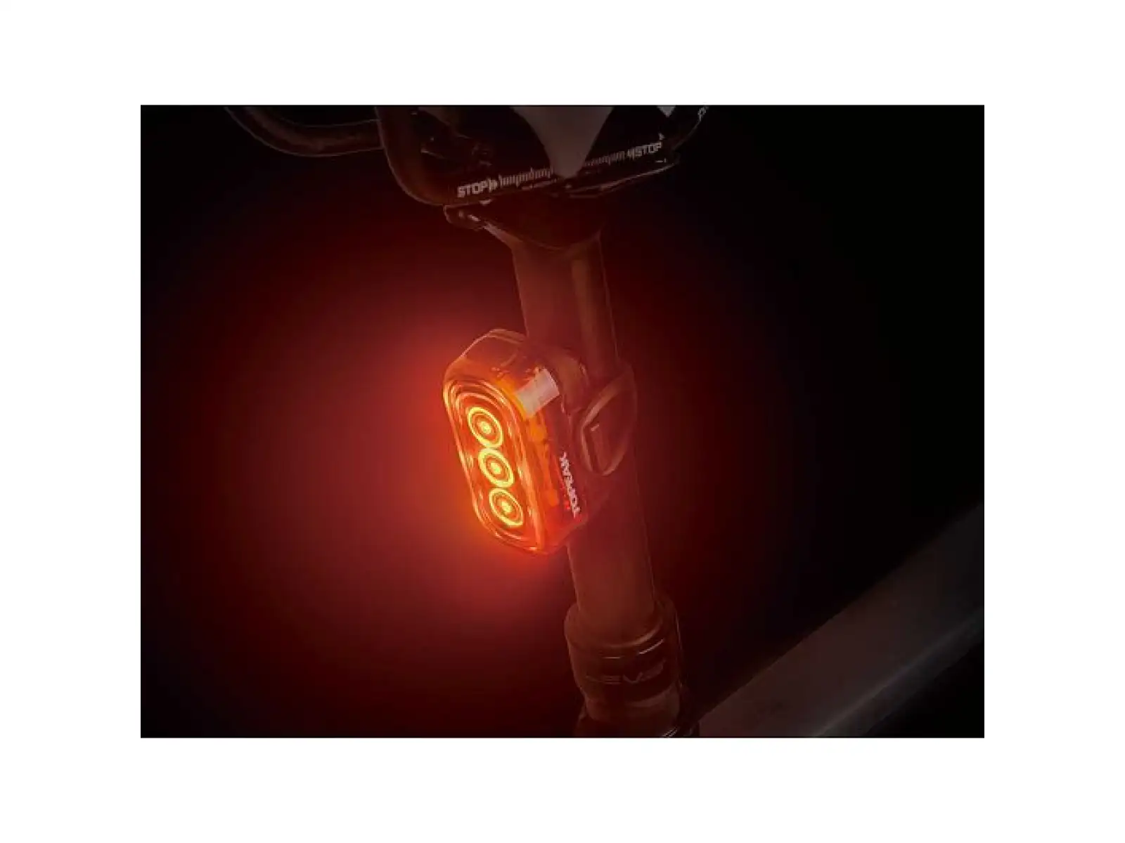 Topeak Taillux 100 USB Rücklicht rot/gelb