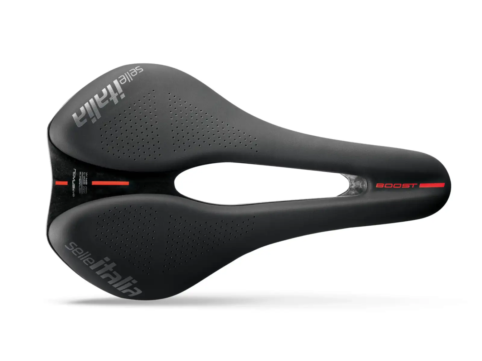 Selle Italia Novus Evo Boost Kit Carbonio Superflow L3 Sattel Schwarz
