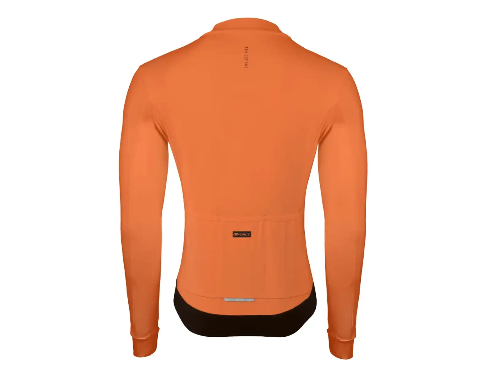 Force Endless Radtrikot Langarm orange