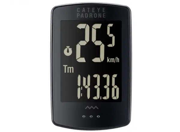 CatEye Padrone PA100W + OF100 Computer schwarz-Stealth