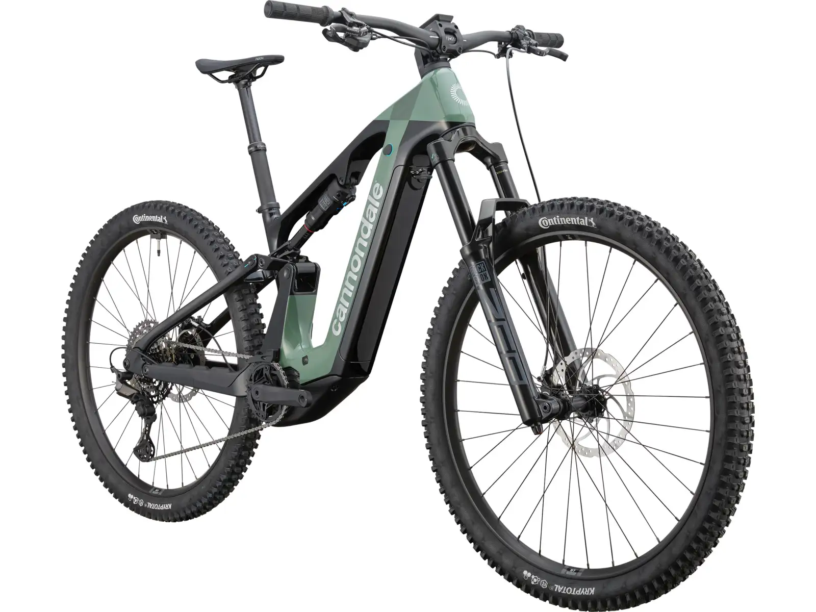 Cannondale Moterra Carbon 2 vollgefedertes E-Bike Jade