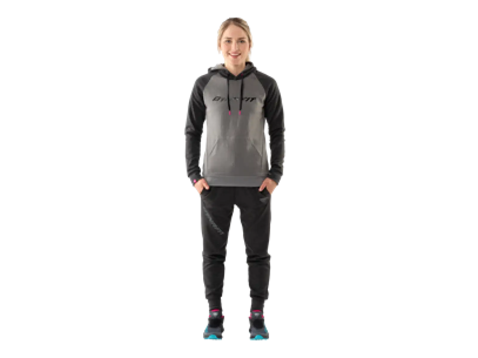 Dynafit 24/7 Track Damen Jogginghose Black out Melange