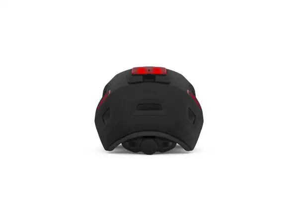 Giro Scamp II LED Kinderhelm Mat Schwarz/Rot