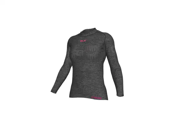 Alé Seamless Wool Damen Funktionslangarmshirt grau