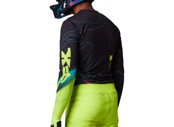 Fox Flexair Lunar Herren Langarmtrikot Black