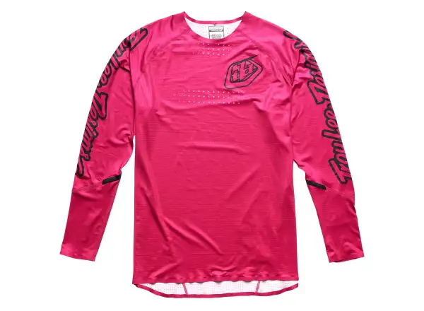 Troy Lee Designs Sprint Ultra Herrentrikot Langarm Mono Berry