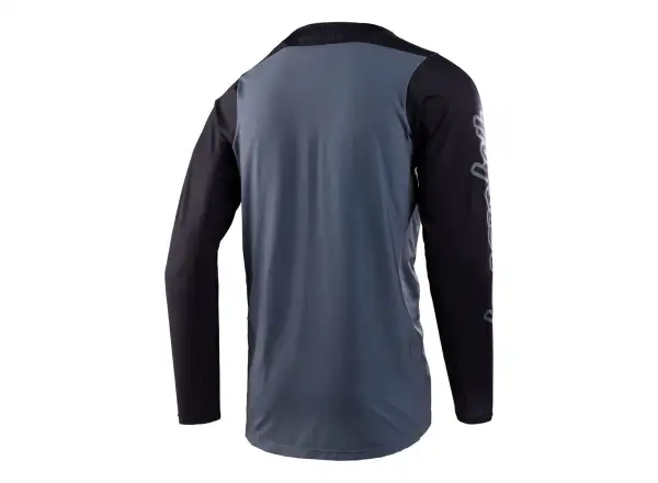 Troy Lee Designs Skyline Herrentrikot Langarm Mono Charcoal