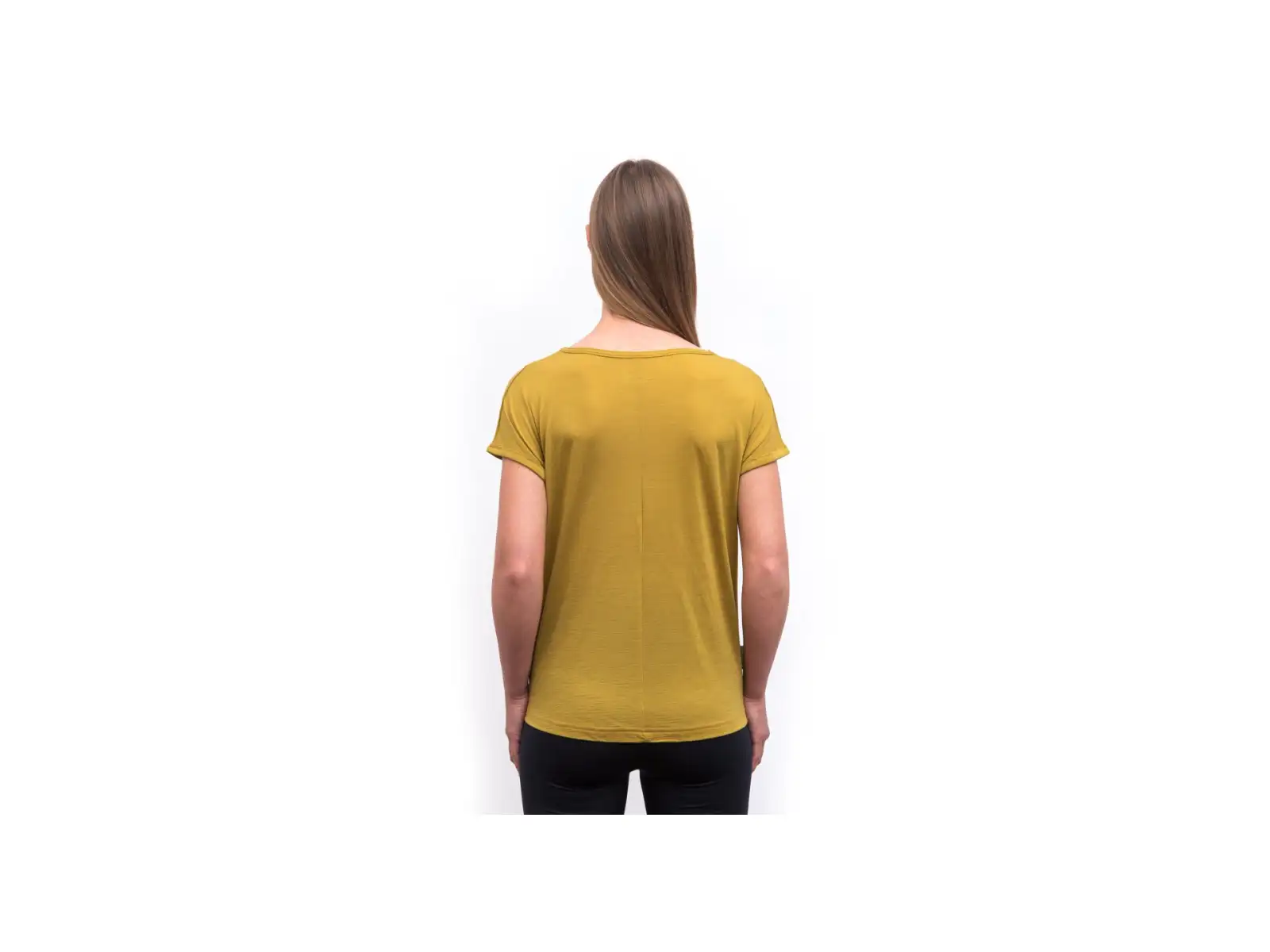 Sensor Merino Air Traveller Damen T-Shirt Kurzarm Mustard