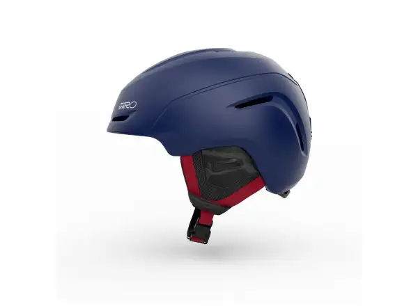Giro Neo Jr. Skihelm Mattblau/rot