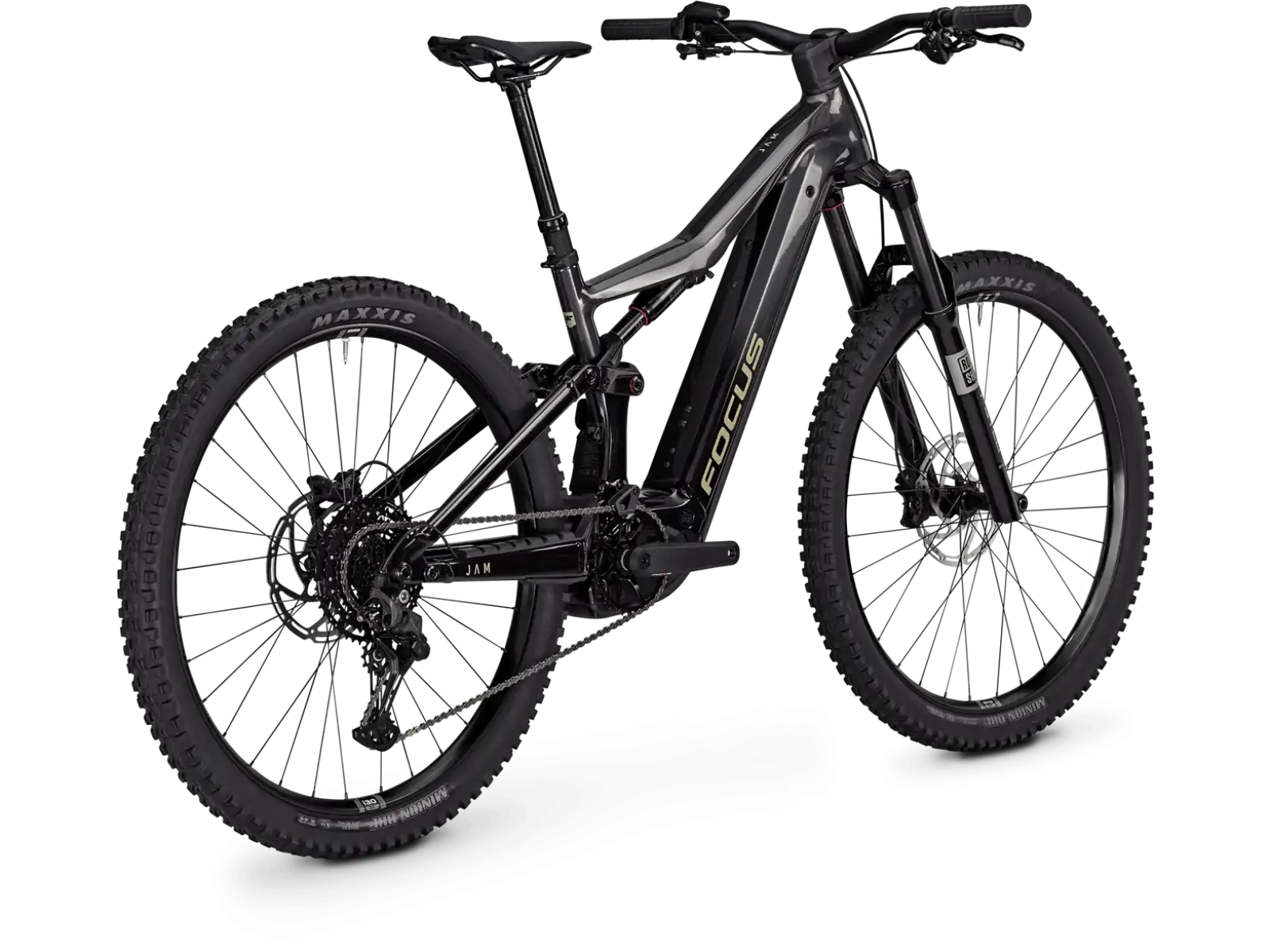 Focus JAM 7 800Wh vollgefedertes E-Bike Diamondblack / Obsidianblack