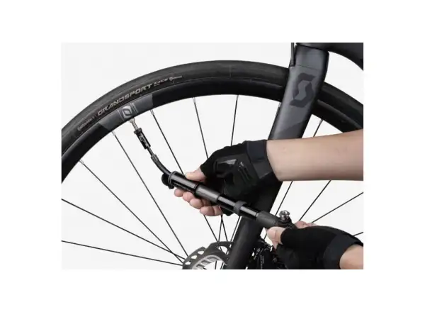 Topeak Hybrid Rocket HP Mini-Pumpe Schwarz