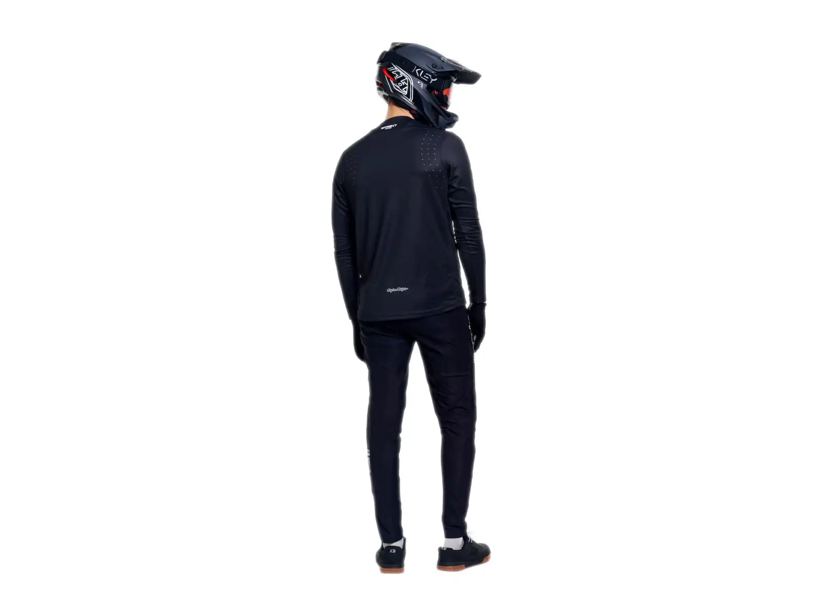 Troy Lee Designs Sprint Pro Herren-Trikot Langarm Mono Black