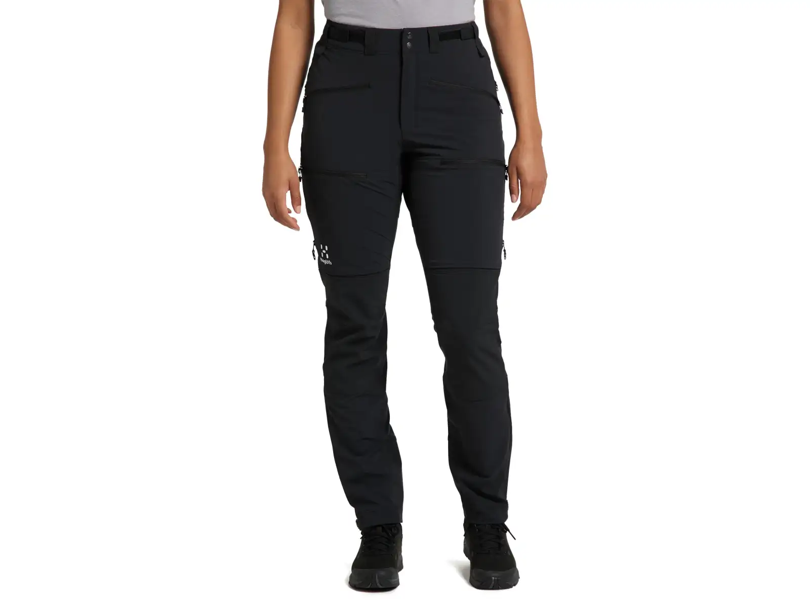 Haglöfs Rugged Standard Damen Hose schwarz, Größe 46