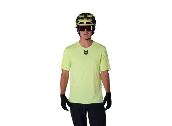 Fox Flexair Herrentrikot Kurzarm Lime