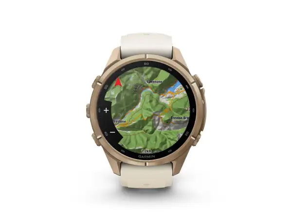 Garmin fenix 9 Pro inReach 43 mm Smartwatch Autumn gold titanium/Cream/french gray