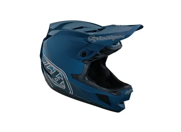 Troy Lee Designs D4 Polyacralite Mips Helm Shadow Blue