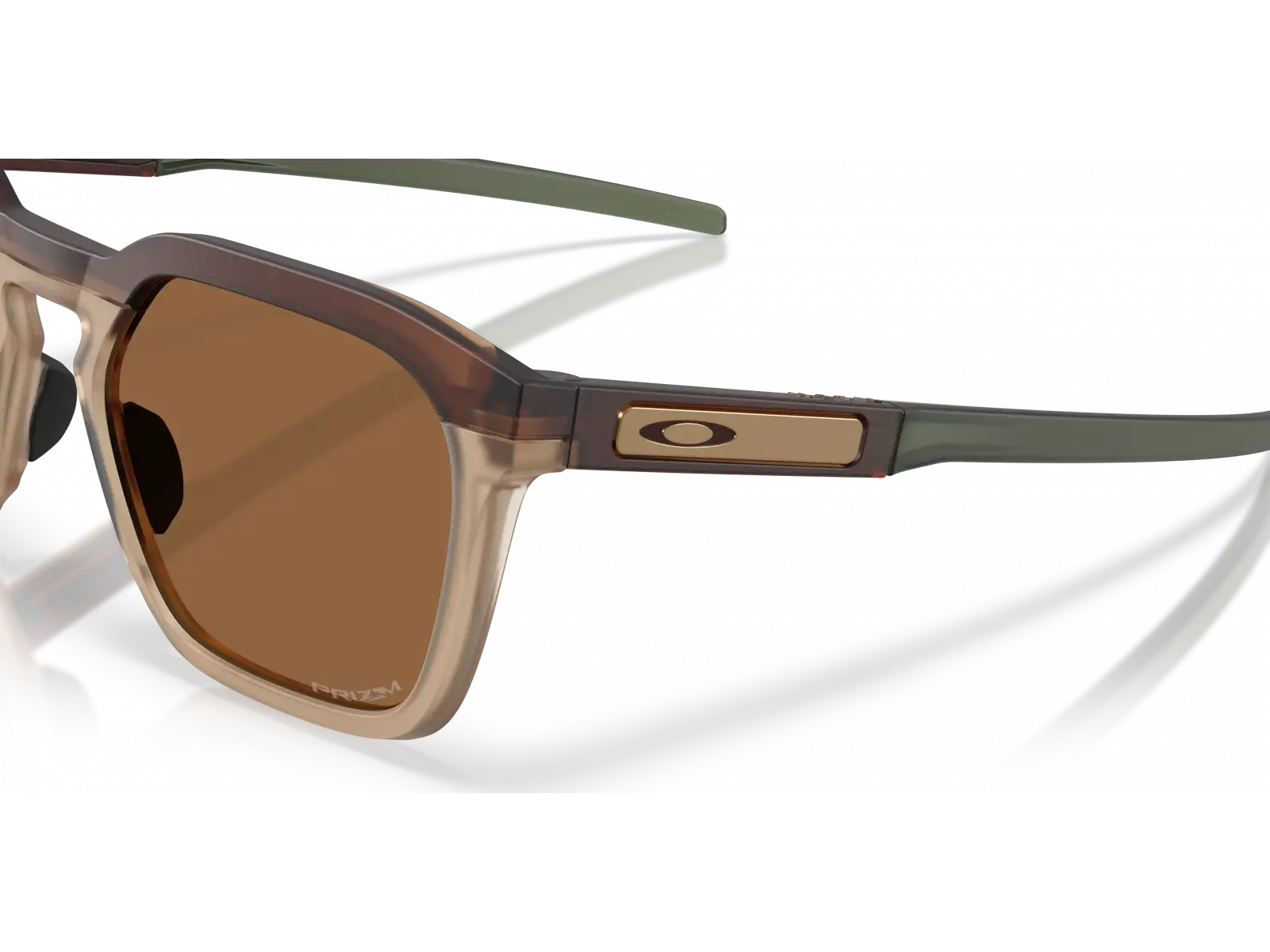 Oakley HSTN SQ 2.0 Brille Matte Rootbeer/Prizm Bronze