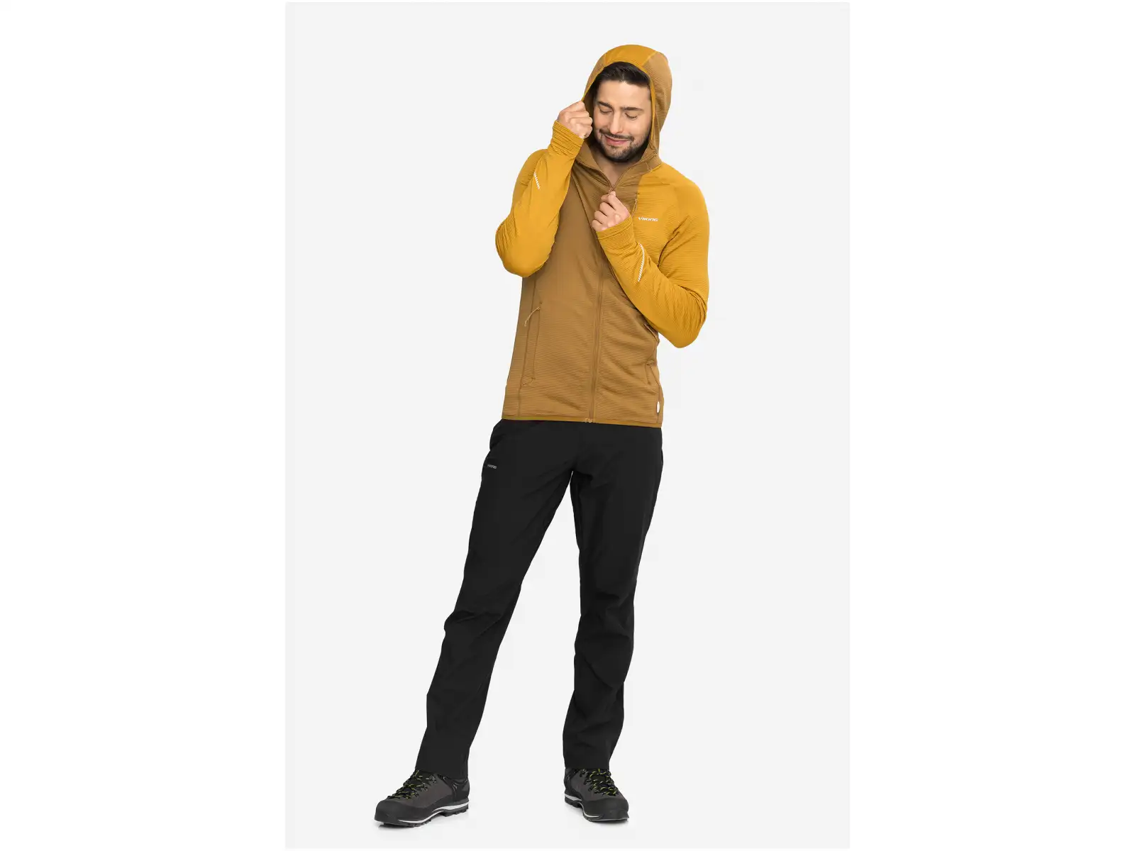 Viking Birger Herren-Sweatshirt Brown/Yellow