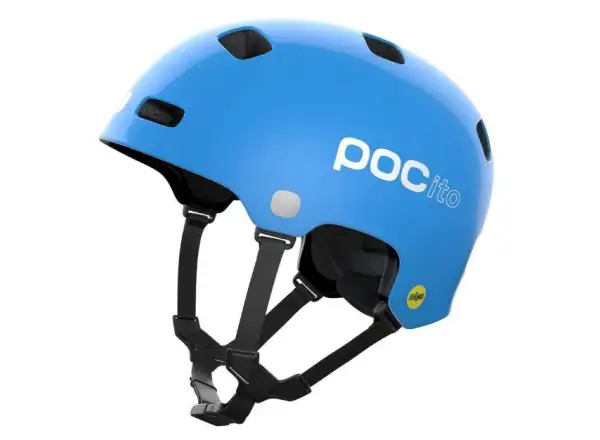 POC POCito Crane MIPS Kinderhelm Fluorescent Blue.
