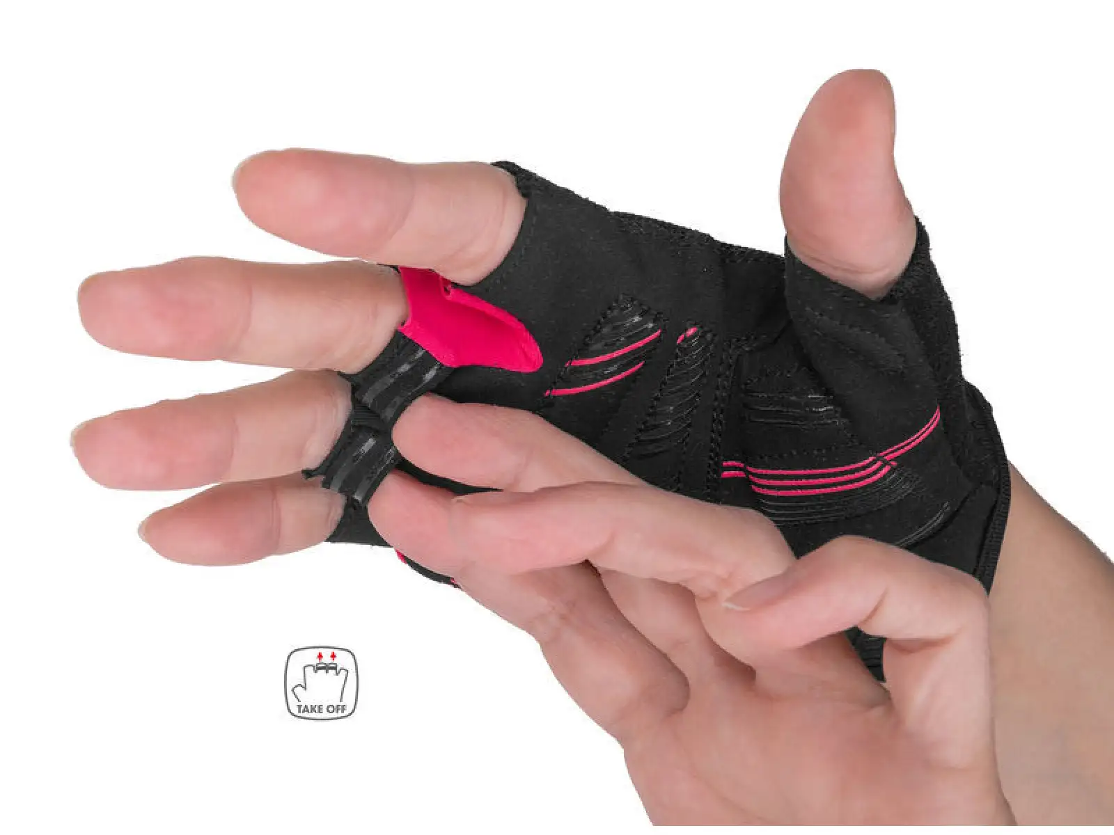 Etape Betty 2.0 Damenhandschuhe schwarz/pink
