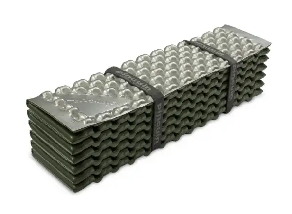 Pinguin Fold XL Alu faltbare Isomatte Silver Green