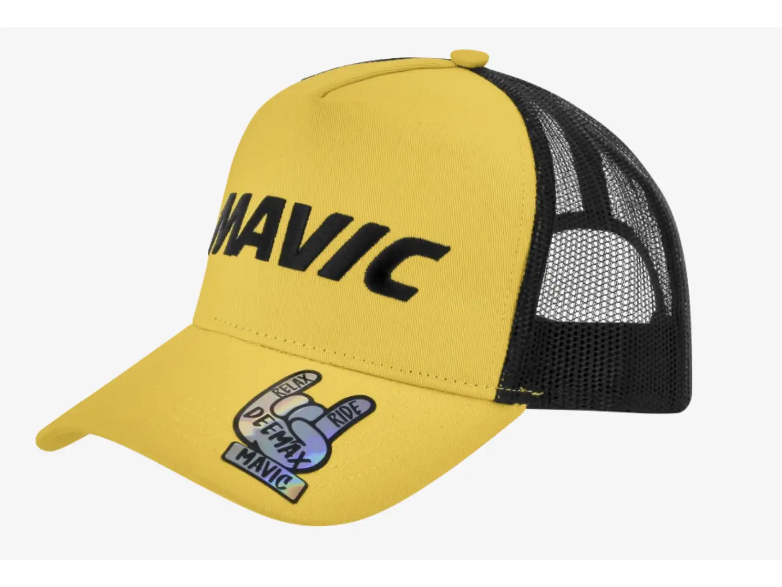 Mavic Trucker Kappe Black/Yellow